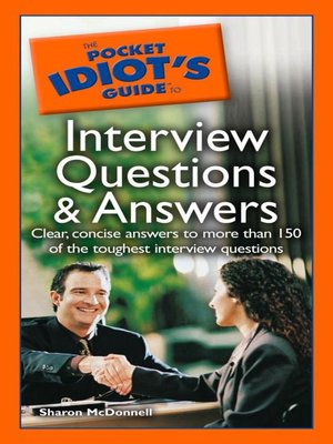 cover image of The Pocket Idiot's Guide to Interview Questions and Answers